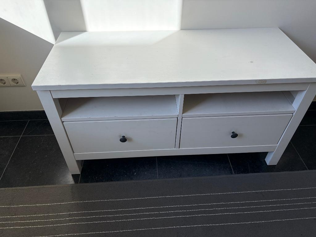 IKEA HEMNES televisiemeubel, Ophalen, Gebruikt, 100 tot 150 cm, Minder dan 100 cm