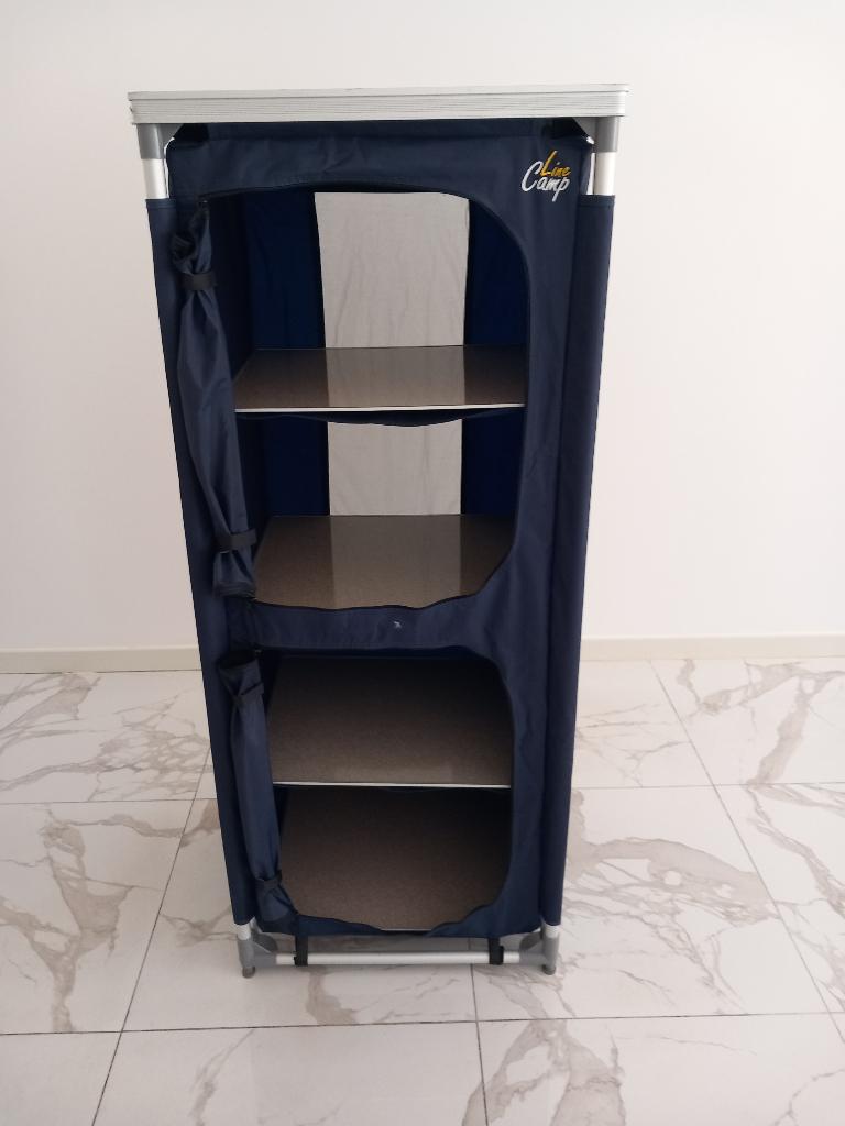Hoge campingkast 4 vaks, Ophalen, Gebruikt, Campingkast