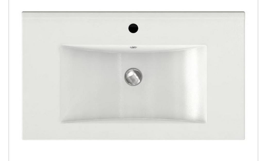 Gloednieuwe wastafel (tbv wastafelmeubel), Ophalen, Nieuw, 50 tot 100 cm, Minder dan 100 cm