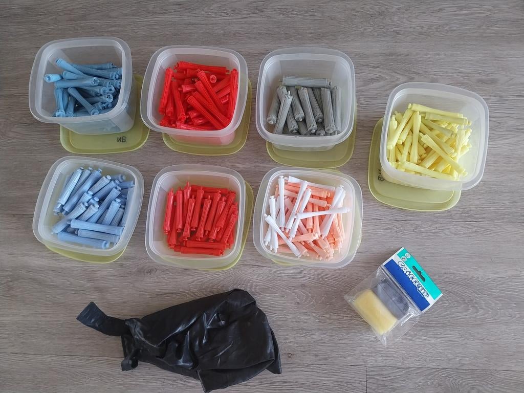 Permanent wikkels inclusief muts, Ophalen of Verzenden, Zo goed als nieuw