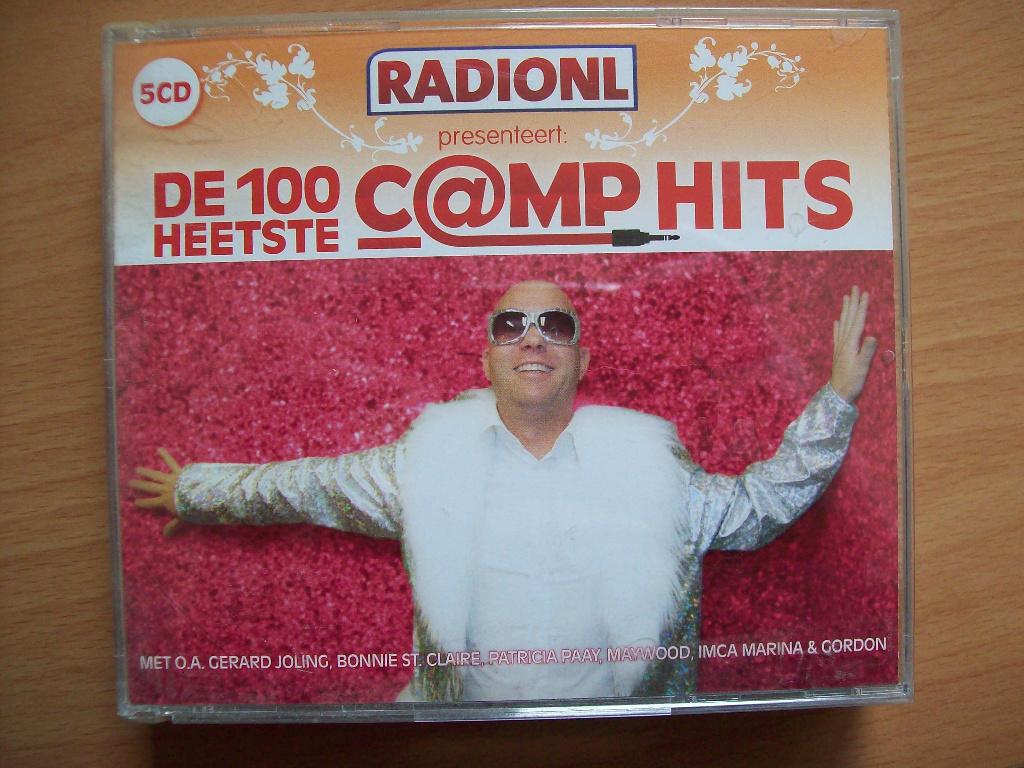 RadioNL: De 100 Heetste Camp Hits (5-CD) Gordon, Anita Meyer, Ophalen of Verzenden, Zo goed als nieuw, Nederlandstalig