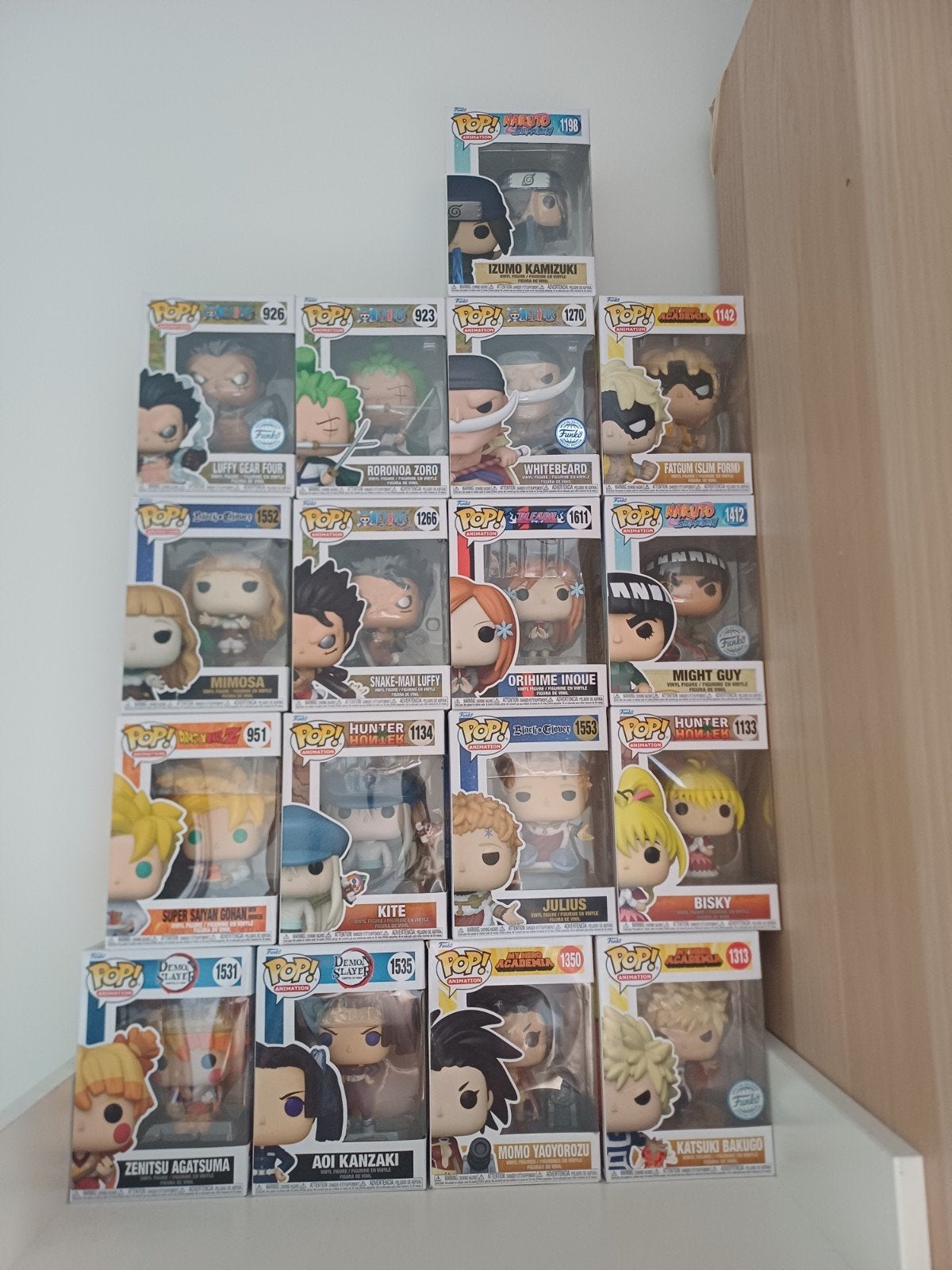 Funko Pop! Anime Figuren Collectie (Naruto, One Piece, etc.), Ophalen of Verzenden, Nieuw