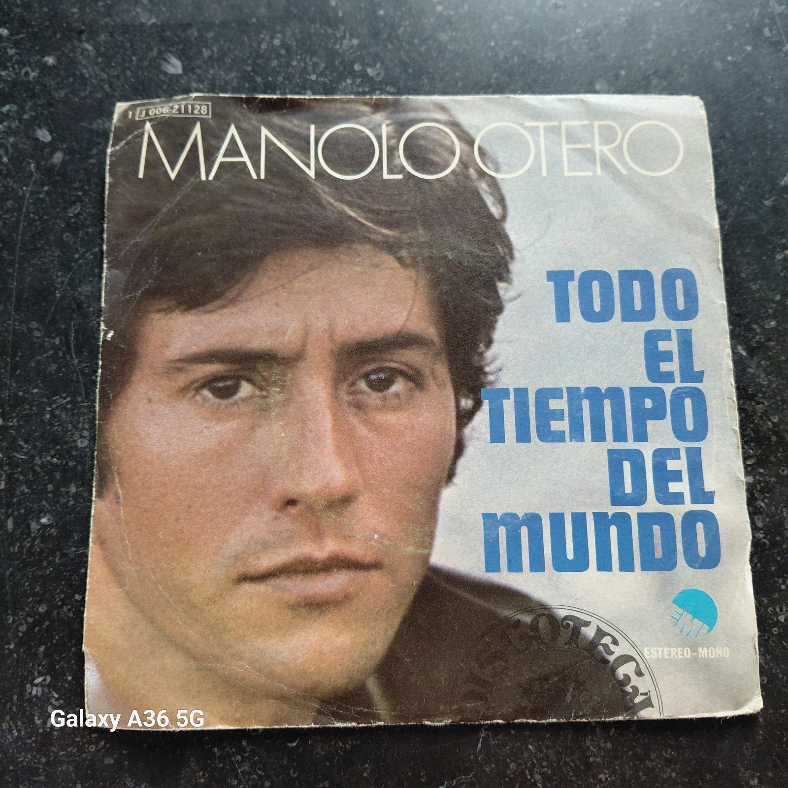 Manolo Otero - Todo El Tiempo Del Mundo (Vinyl Single), Gebruikt, 7 inch, Ophalen of Verzenden, Pop