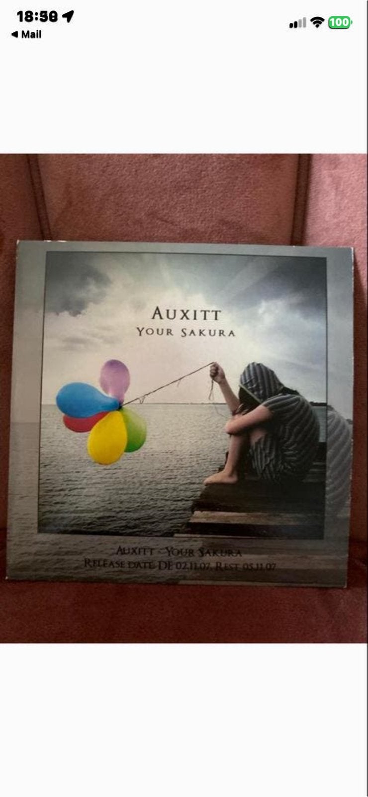 Auxitt - Your Sakura CD, Ophalen of Verzenden, Zo goed als nieuw, Inclusief boekje, Poprock