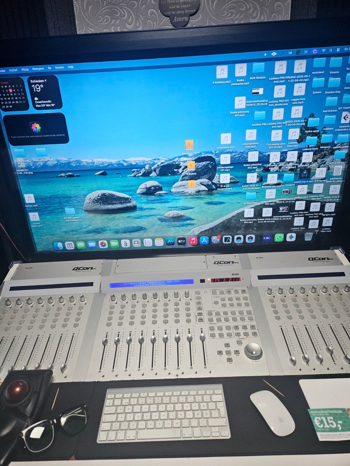 qcon icon pro midi daw controller, Muziek en Instrumenten, Ophalen, Gebruikt
