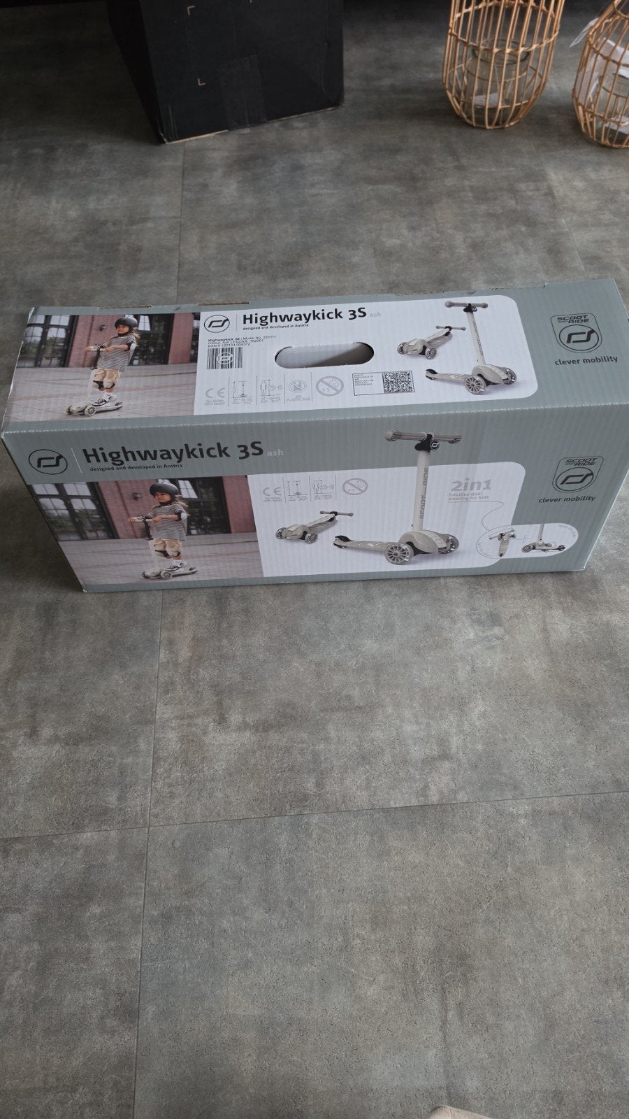 nieuwe step van scoot en ride highkickway 3S!, Fietsen en Brommers, Steps, Ophalen of Verzenden, Nieuw, Gewone step