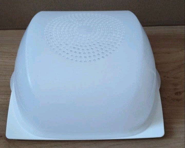 Kaasdoos Tupperware Cheesmart wit-Kaasstolp, Huis en Inrichting, Verzenden, Zo goed als nieuw, Wit, Overige typen