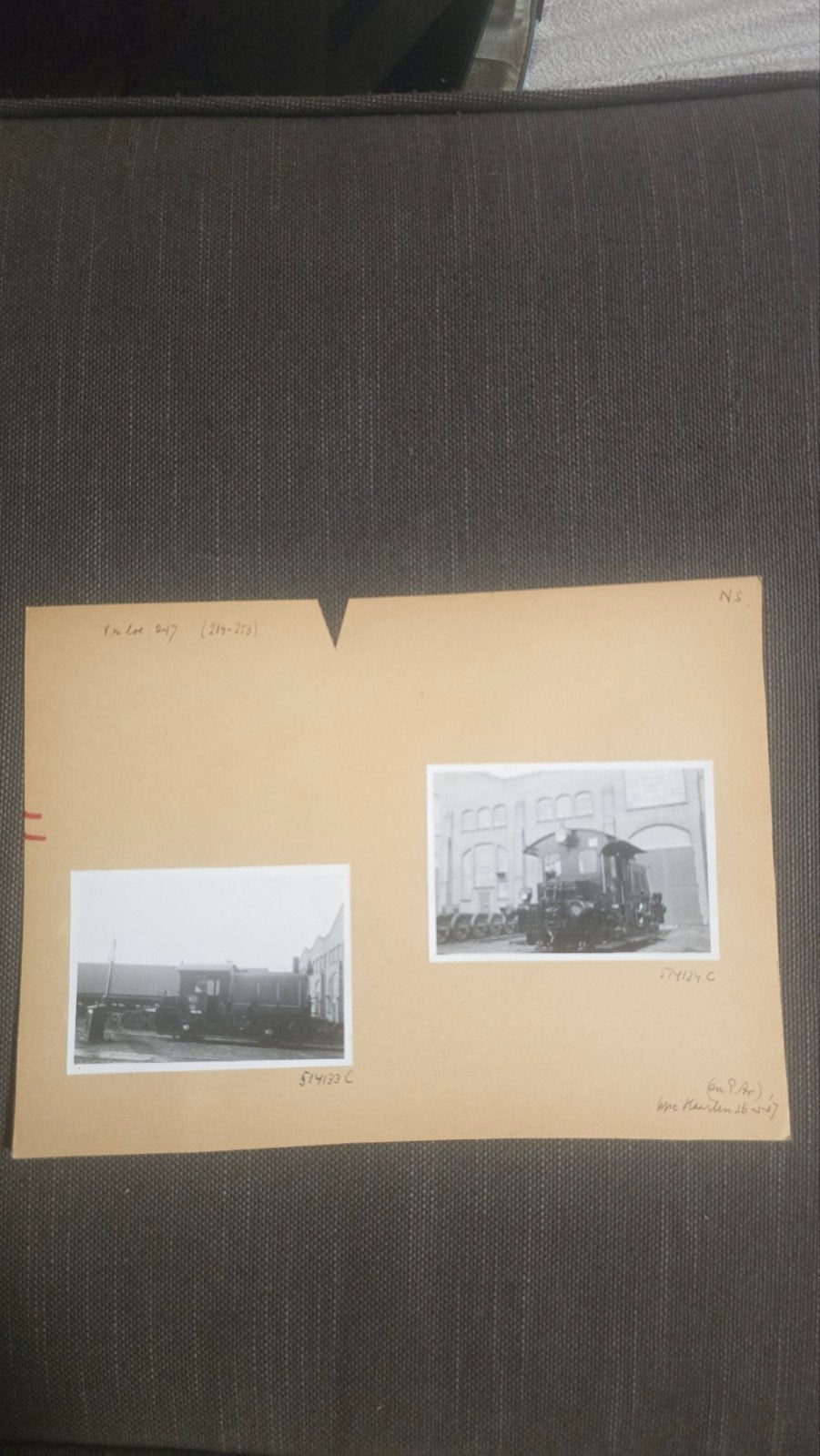 2 NS Trein Foto's, Ophalen of Verzenden, Gebruikt, Trein, Kaart of Prent
