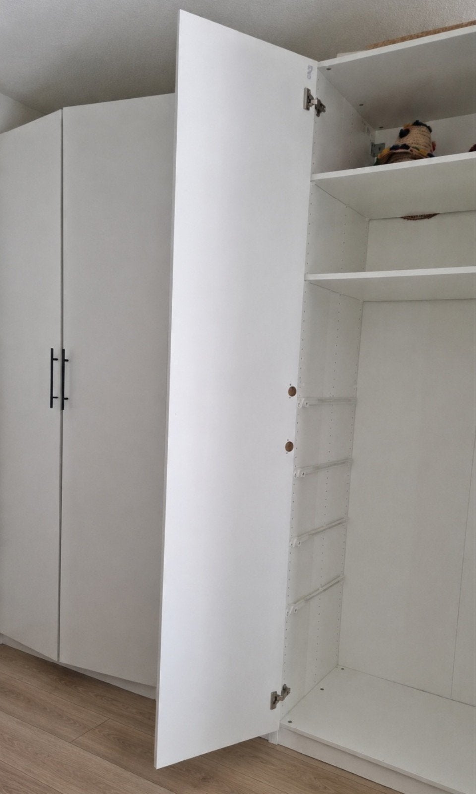 Pax kasten ikea wit 200x60x236, Ophalen, 200 cm of meer, 50 tot 100 cm, Zo goed als nieuw