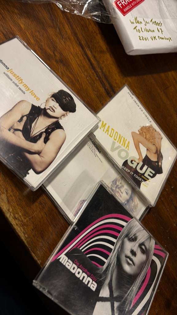 Madonna 4 cd singles incl zeldzame remixen, Ophalen of Verzenden, Zo goed als nieuw