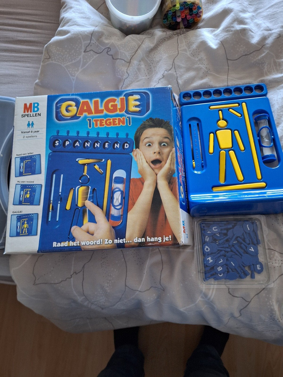 spel galgje van mb, Een of twee spelers, Ophalen of Verzenden, Gebruikt, MB Spellen