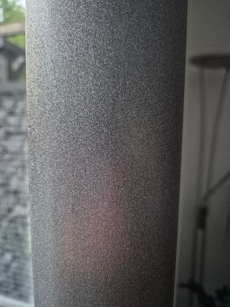 Aluminium lamellen antraciet + rail, Ophalen, 338 cm, Overige merken, Metaal