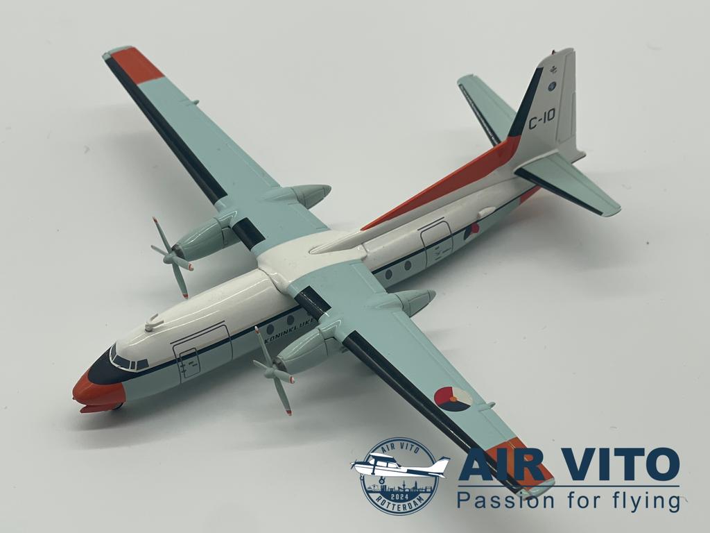 Hobby master 1:200 fokker f27 KON Luchtmacht schaalmodel, Schaalmodel, Air Vito, Ophalen of Verzenden, Zo goed als nieuw