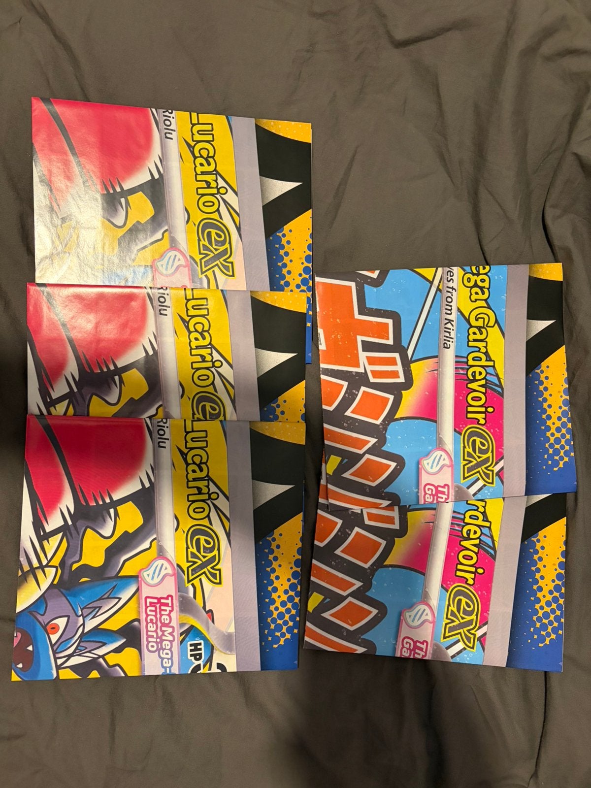 Pokemon posters lucario en gardevoir, Ophalen of Verzenden, Zo goed als nieuw