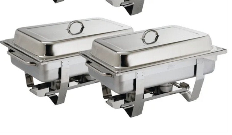 Chafing dishes te huur - Perfect voor elk evenement!, Ophalen, Gebruikt