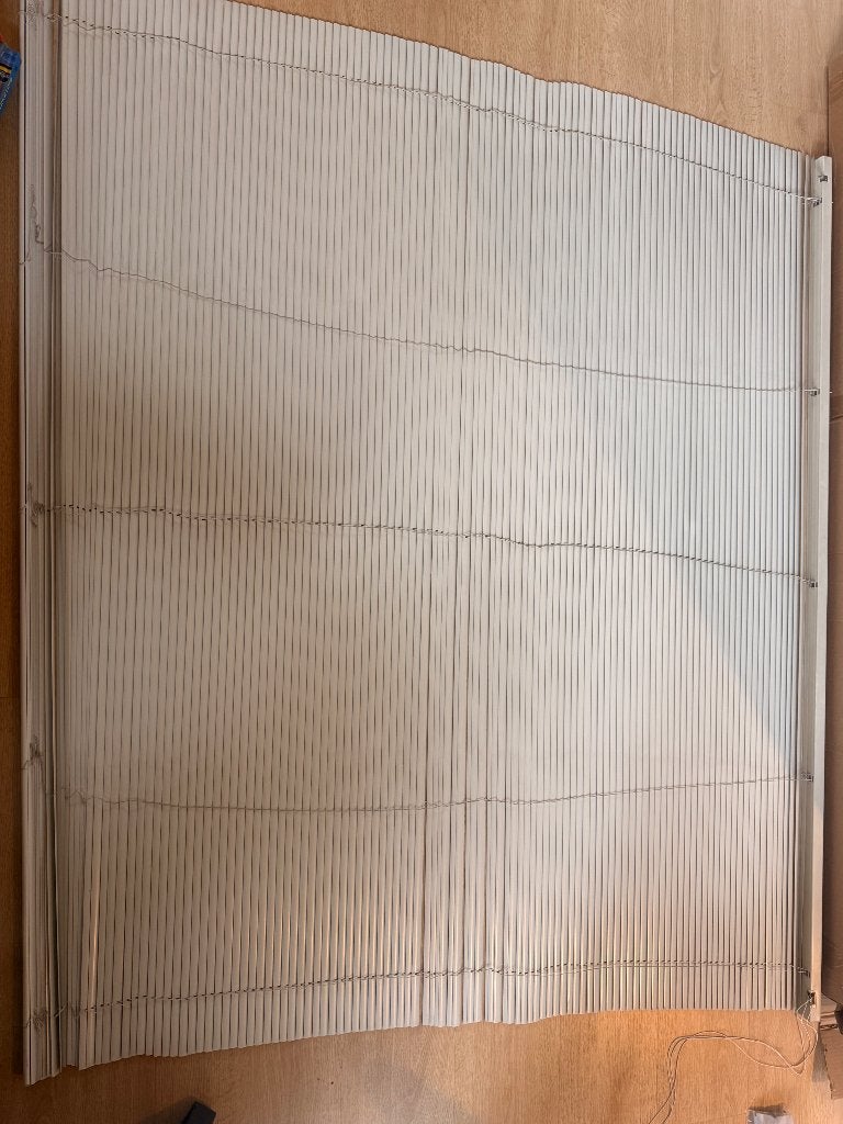 Plissé gordijn, Ophalen, 167 cm, Nieuw, 200 cm