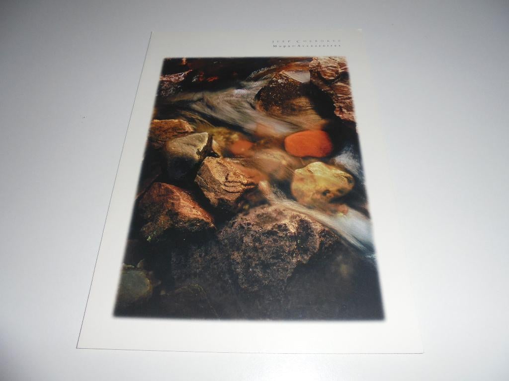 brochure Jeep Cherokee accessoires  1999, Ophalen of Verzenden, Gelezen, Overige merken