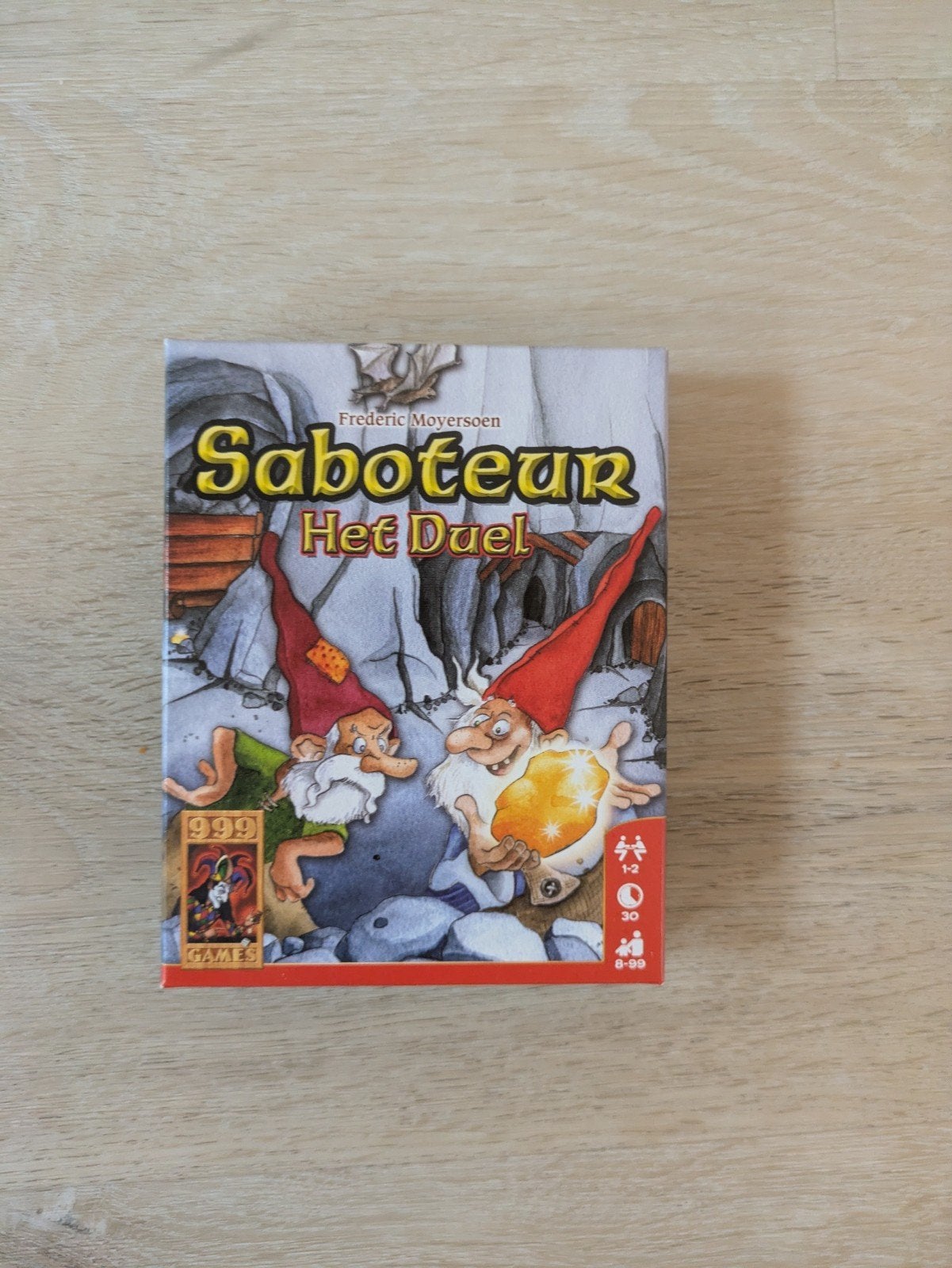 Spel saboteur het duel, Een of twee spelers, Ophalen of Verzenden, Zo goed als nieuw, 999Games