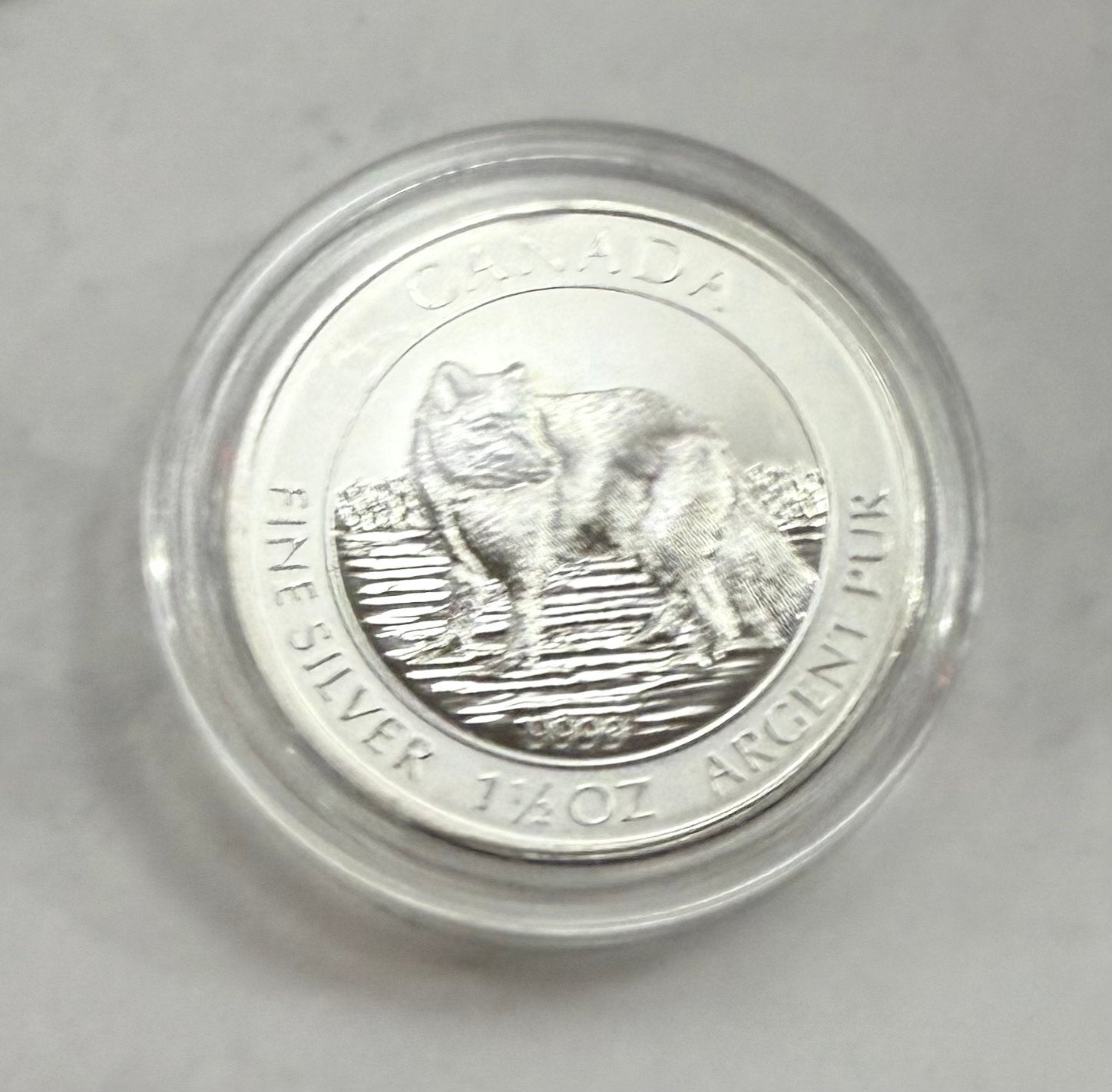 1,5oz Zilver 2014  / Arctic Fox / Canadian Mint / 999 zilver, Ophalen, Noord-Amerika, Zilver