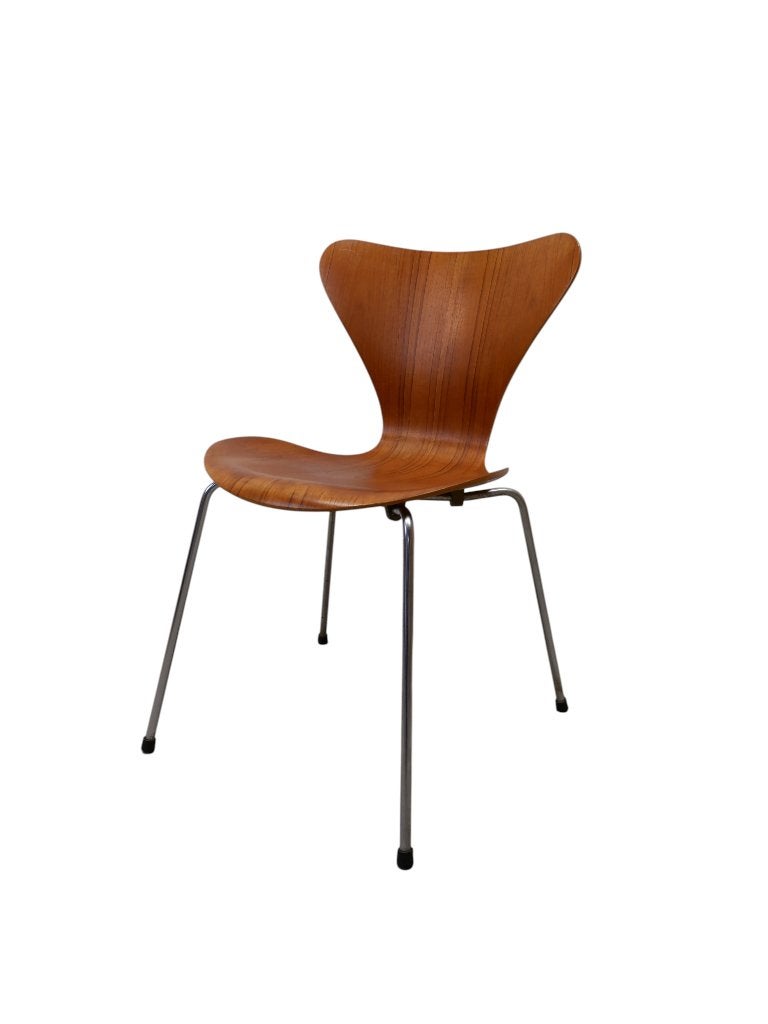 Palissander vlinderstoel van Arne Jacobsen, jaren 60, Huis en Inrichting, Stoelen, Gebruikt, Eén, Hout, Metaal, Bruin, Ophalen