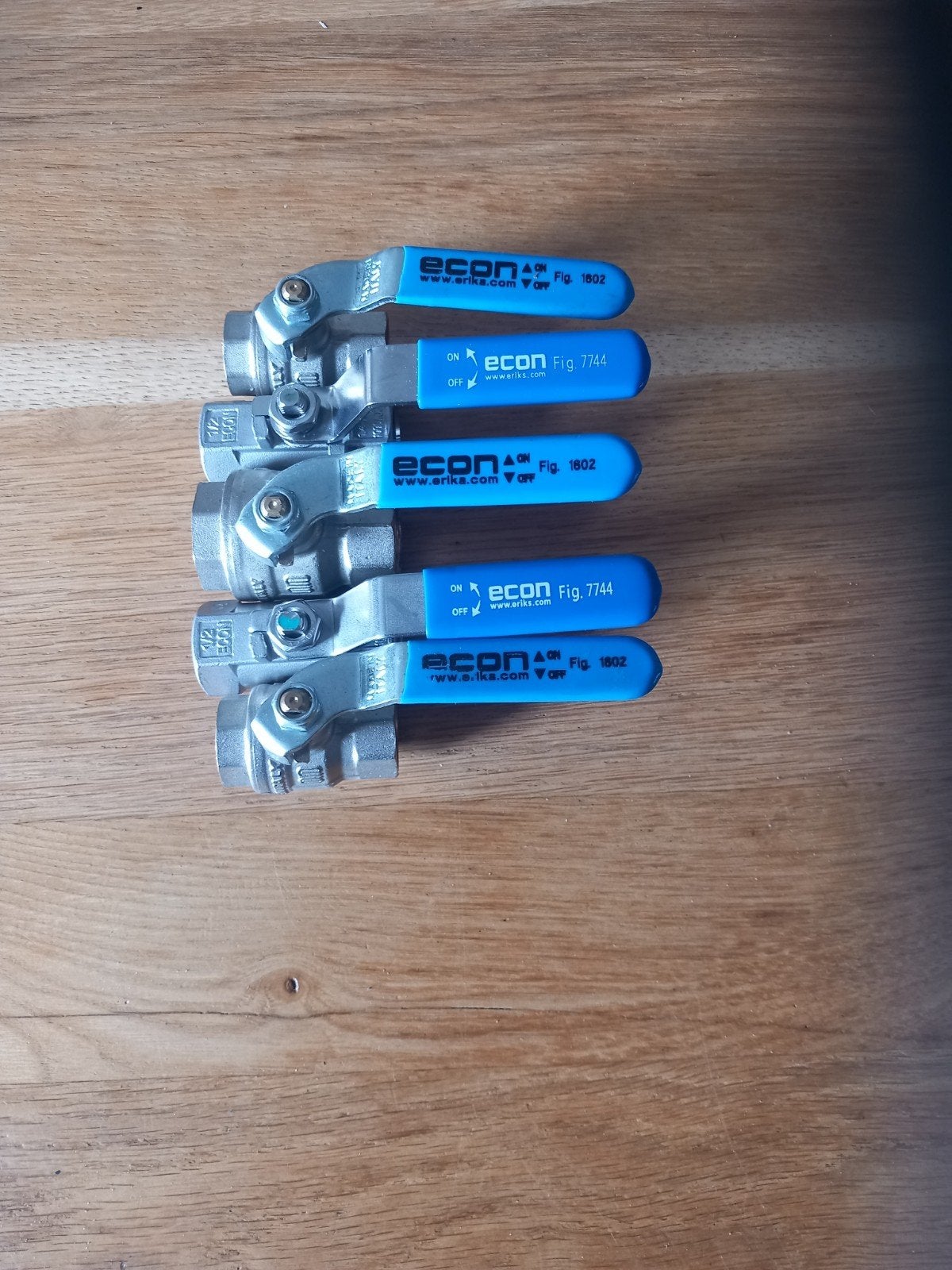 Nieuwe Econosto kogelafsluiters 1/2 en 3/4 inch, Doe-het-zelf en Verbouw, Buizen en Afvoer, Nieuw, Ophalen of Verzenden