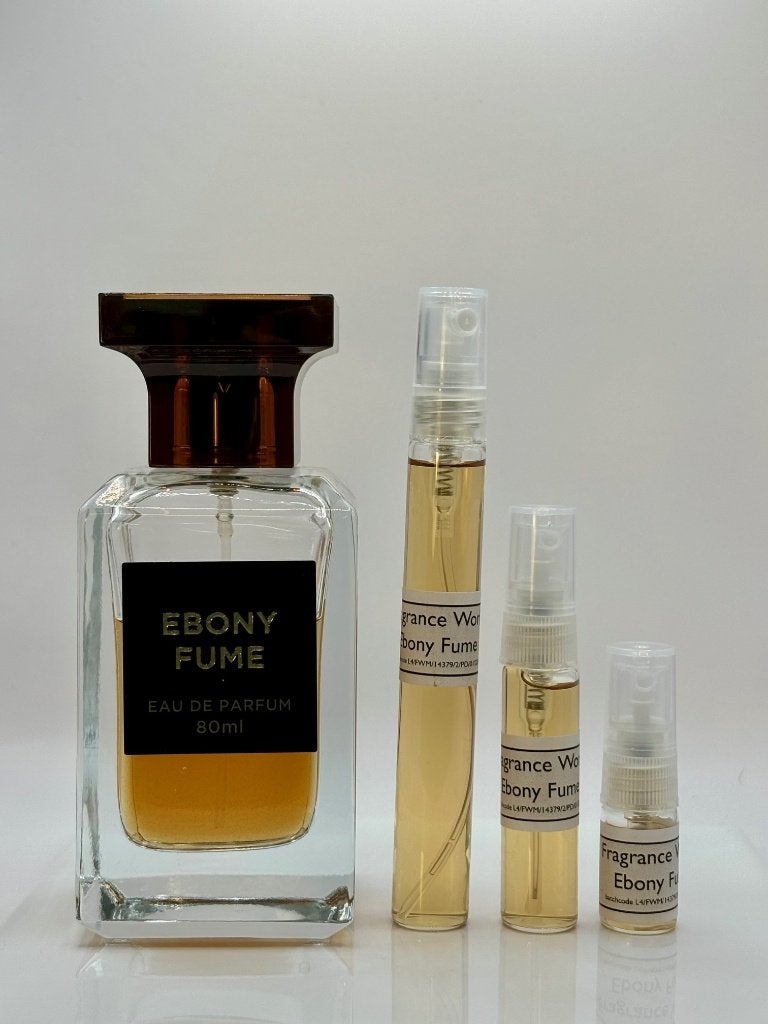 Fragrance World - Ebony Fume sample | decant 2ml-5ml-10ml, Verzenden, Nieuw