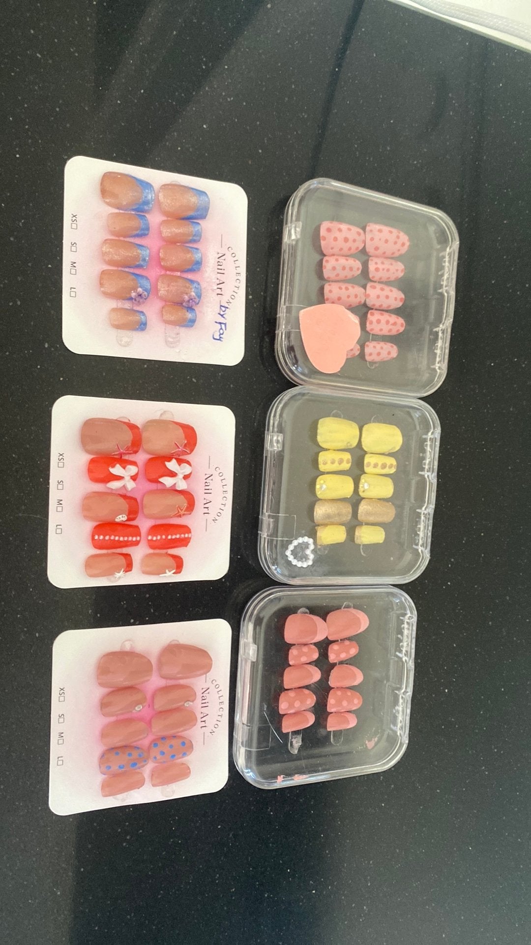 Zelfgemaakte nagels! Met spulletjes erbij, Sieraden, Tassen en Uiterlijk, Ophalen, Overige kleuren, Nieuw, Handen en Nagels