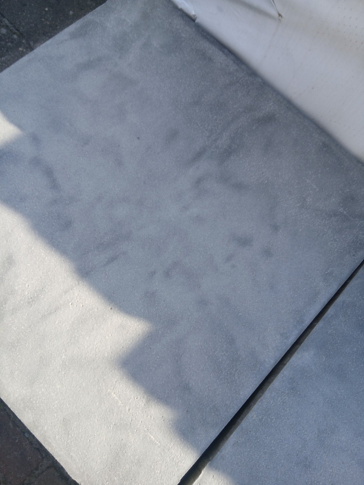 Restantpartij nieuwe tegels strak 60x60x04 zilver, Tuin en Terras, Ophalen, Nieuw, Beton, Terrastegels