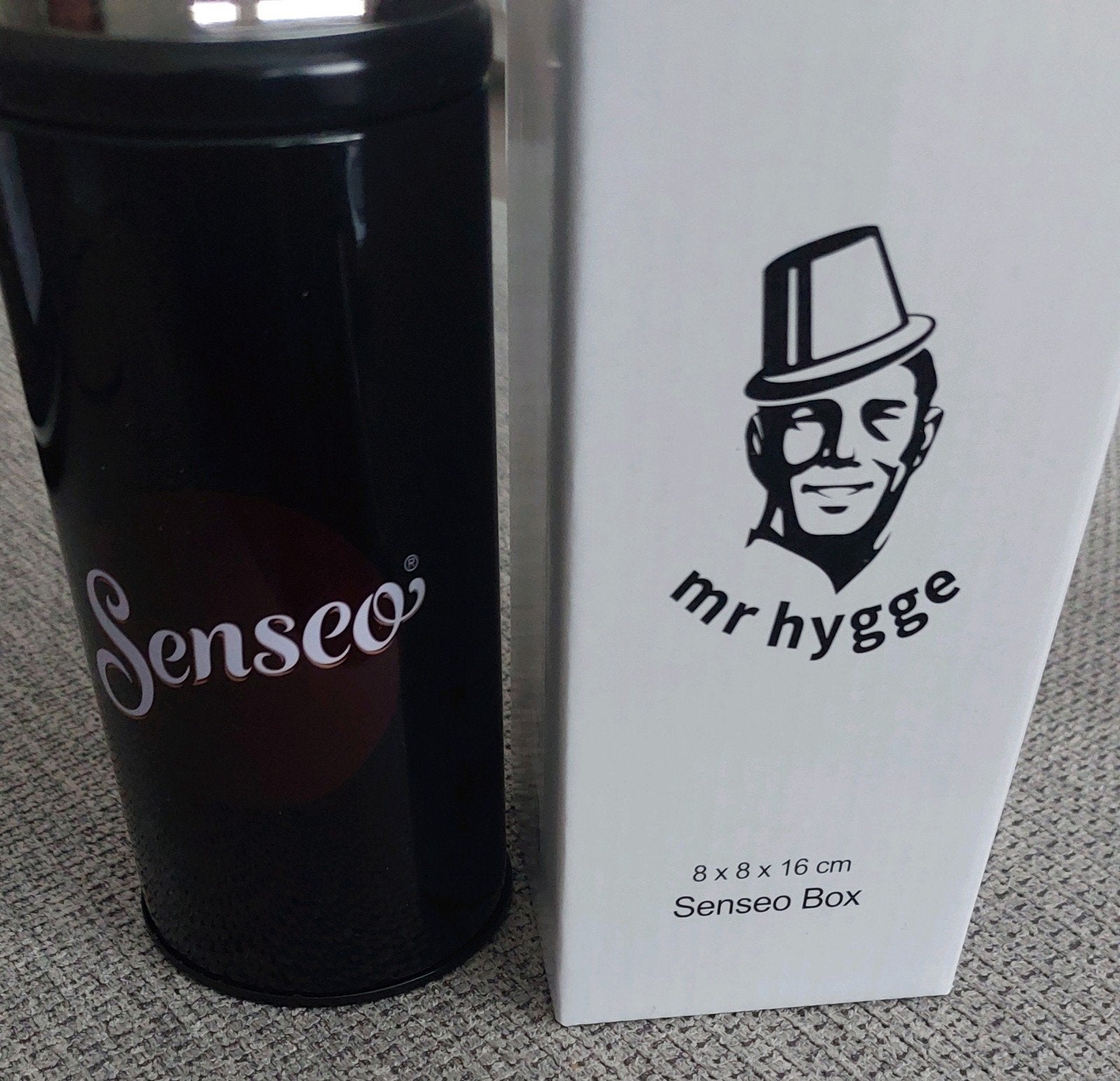 Nieuwe senseo Box met Senseo beker - Mr. Hygge editie, Ophalen of Verzenden, Nieuw, Overige modellen, Koffiepads en cups
