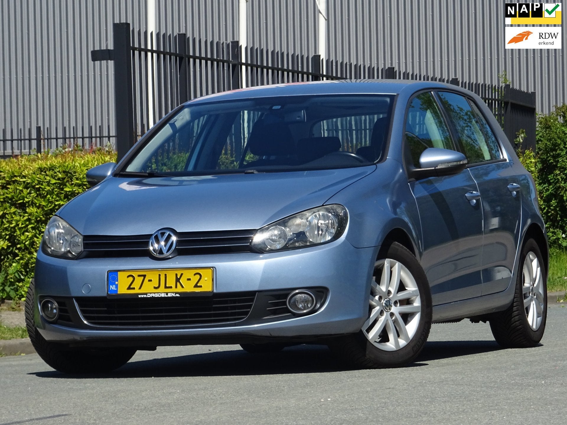 Volkswagen Golf 1.4 TSI Highline DSG 5DR NAP/CARPLAY/PDC/APK, Gebruikt, 4 cilinders, Blauw, Alcantara