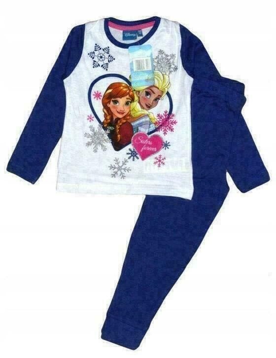 Disney Frozen Pyjama - Blauw - Maat 134, Nacht- of Onderkleding, Disney Frozen, Meisje, Nieuw