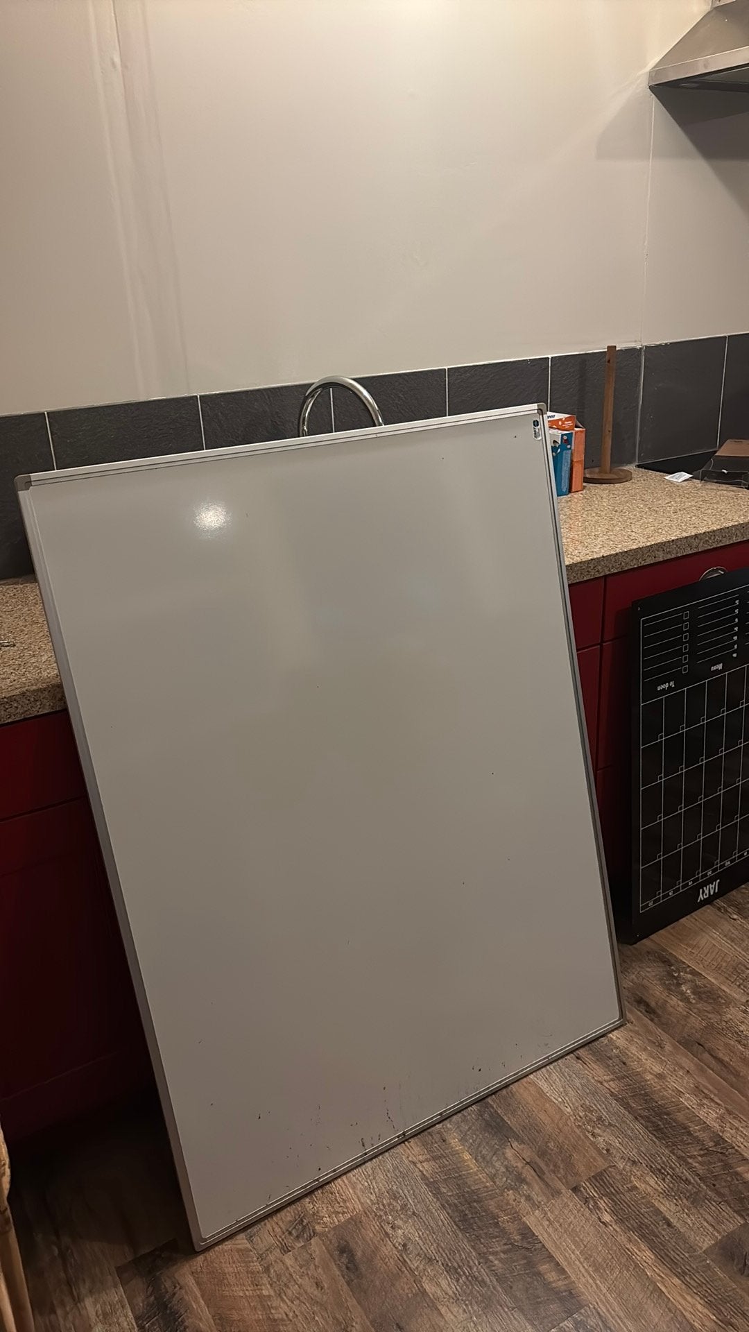 Whiteboard 90 bij 120, Ophalen, Zo goed als nieuw, Magneetbord