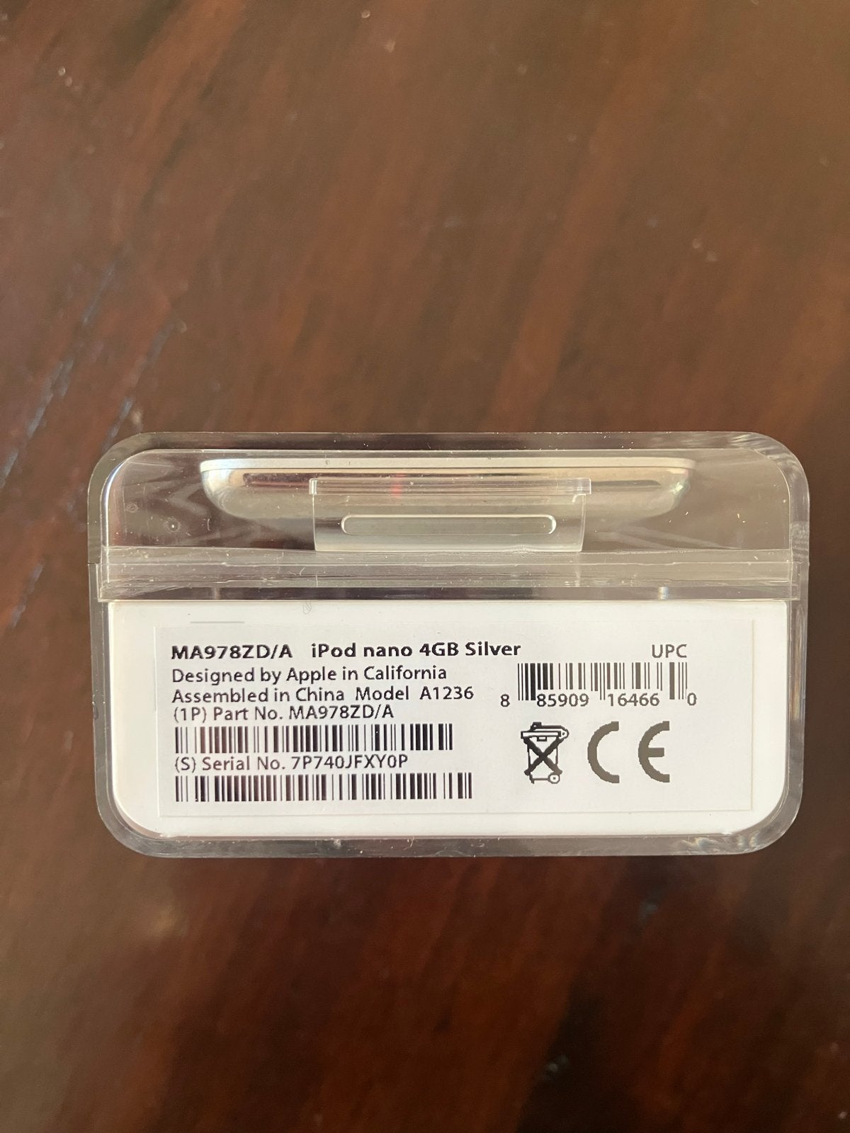 Apple iPod Nano 4GB Zilver (A1236) - Inclusief doosje, Audio, Tv en Foto, Mp3-spelers | Apple iPod, Gebruikt, Ophalen of Verzenden