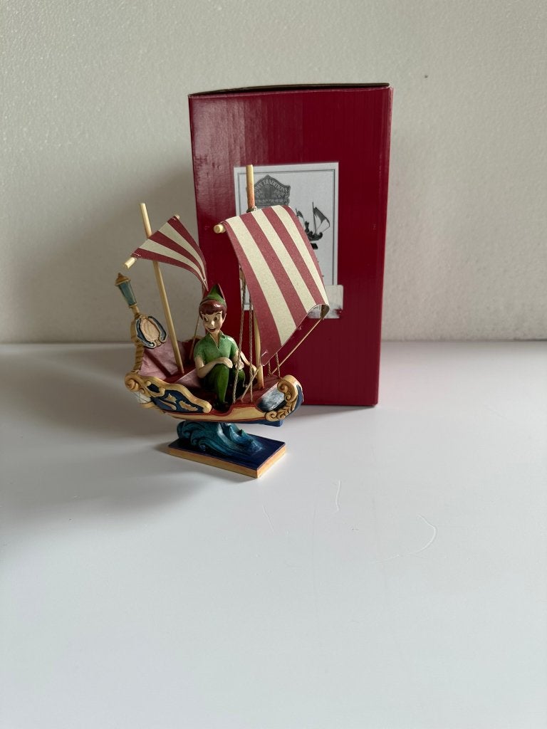 Disney Traditions, Ophalen of Verzenden, Peter Pan of Pinokkio, Zo goed als nieuw, Beeldje of Figuurtje