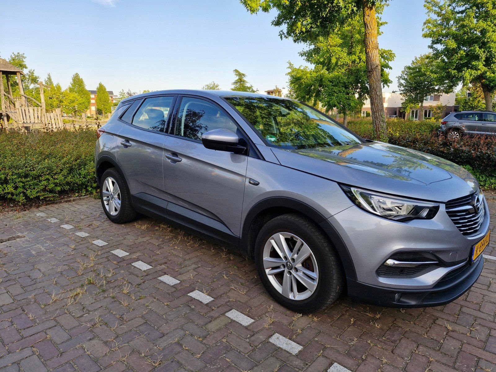 Opel Grandland X 1.2 Turbo 130pk S&S Aut 2020 Grijs, Auto's, 15 km/l, 1199 cc, 3 cilinders, SUV of Terreinwagen