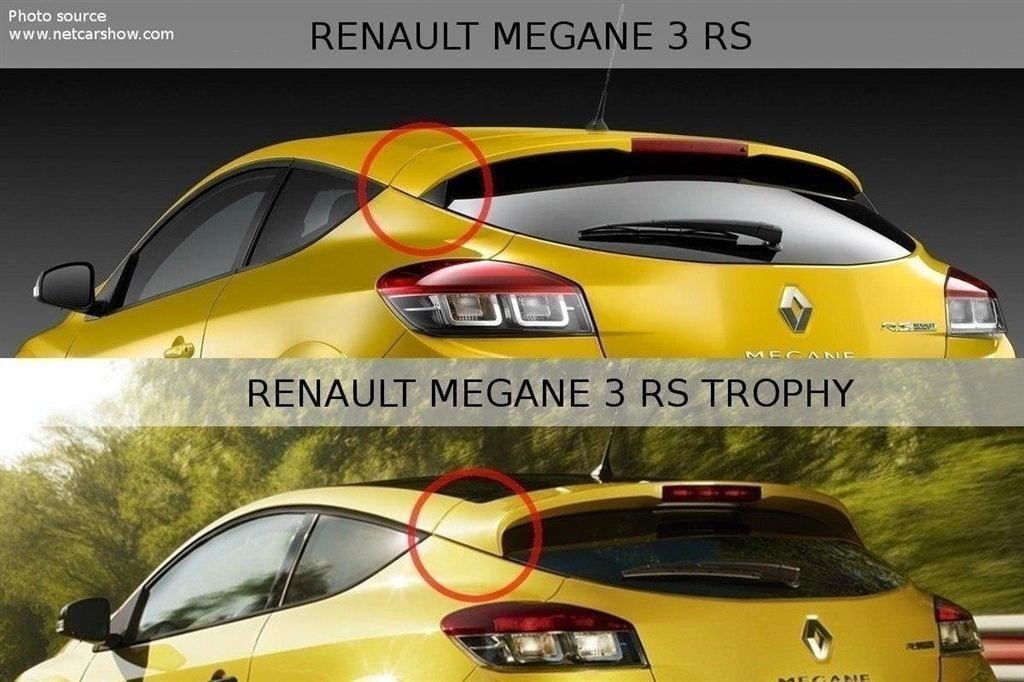 Maxton Design Renault Megane RS Trophy Cup Mk3 Spoiler Cap, Verzenden, Automotive Parts, A.parts@hotmail.nl, Trasmolenlaan 12 3447 GZ Woerden