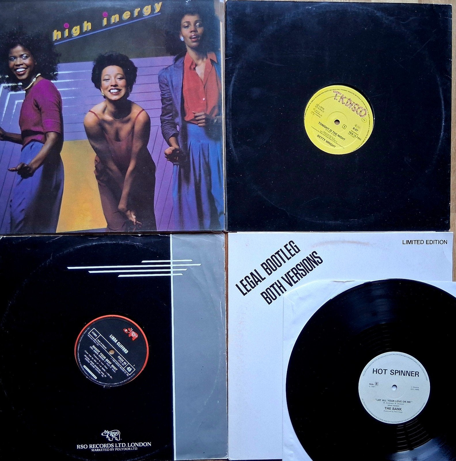 Diverse Pop/Disco/Funk LP's - High Inergy, Betty Wright, LP, Gebruikt, Pop, Ophalen of Verzenden