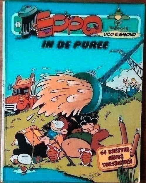 Eppo In de puree - Uco Egmond 1978, Boeken, Eén stripboek, Ophalen of Verzenden, Gelezen