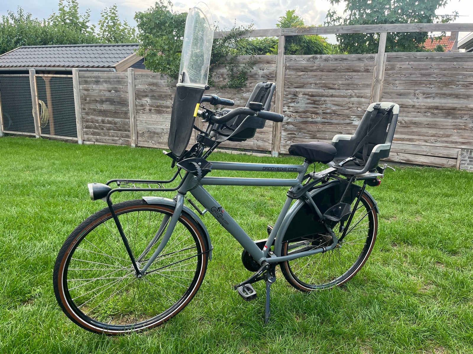 Originele daddybike Zeer complete papafiets/ daddy, Fietsen en Brommers, Terugtraprem, Gebruikt, Versnellingen, 57 tot 61 cm