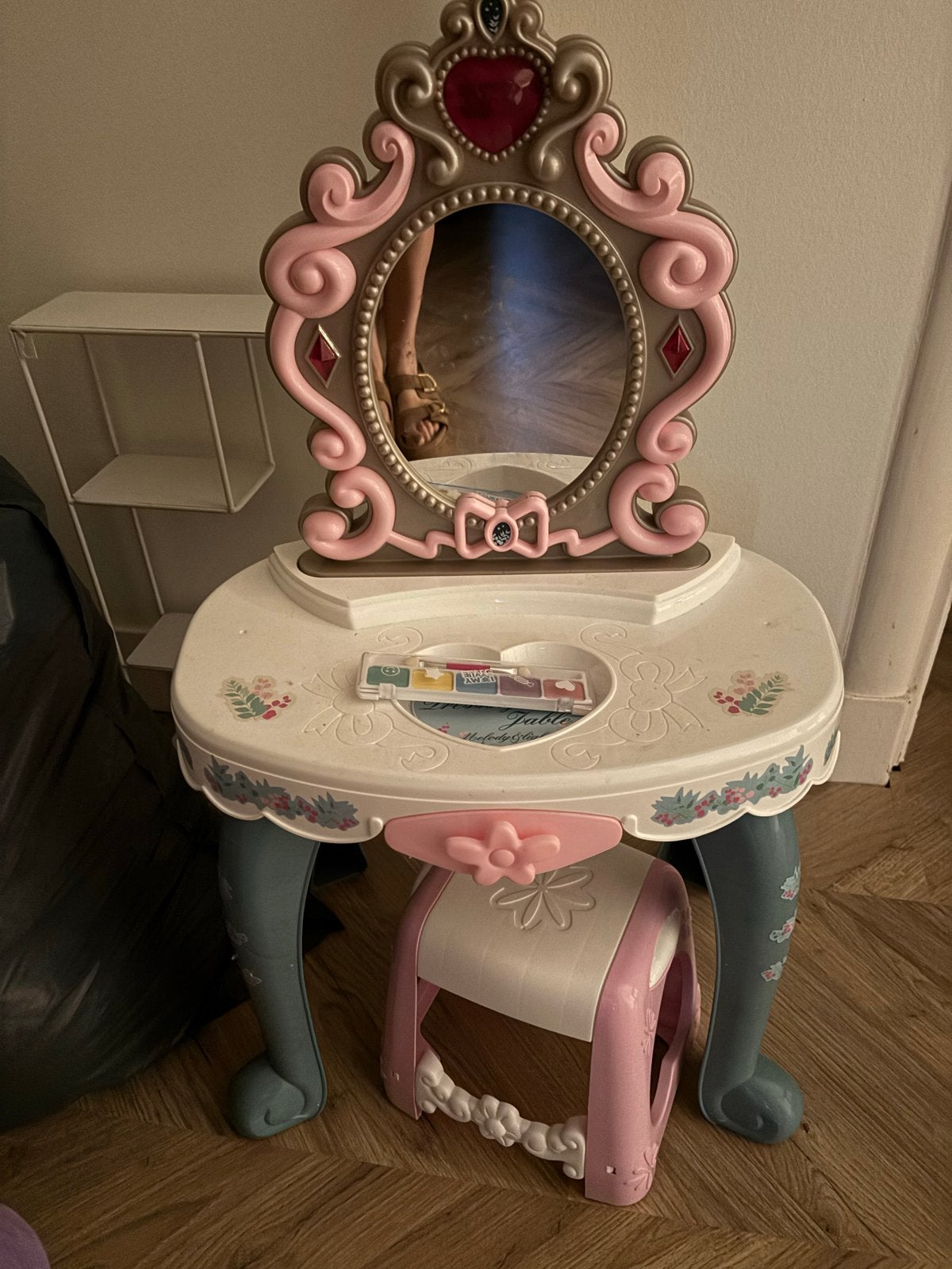 Prinsessen kaptafel met geluid en krukje, Ophalen, Gebruikt, Meisje