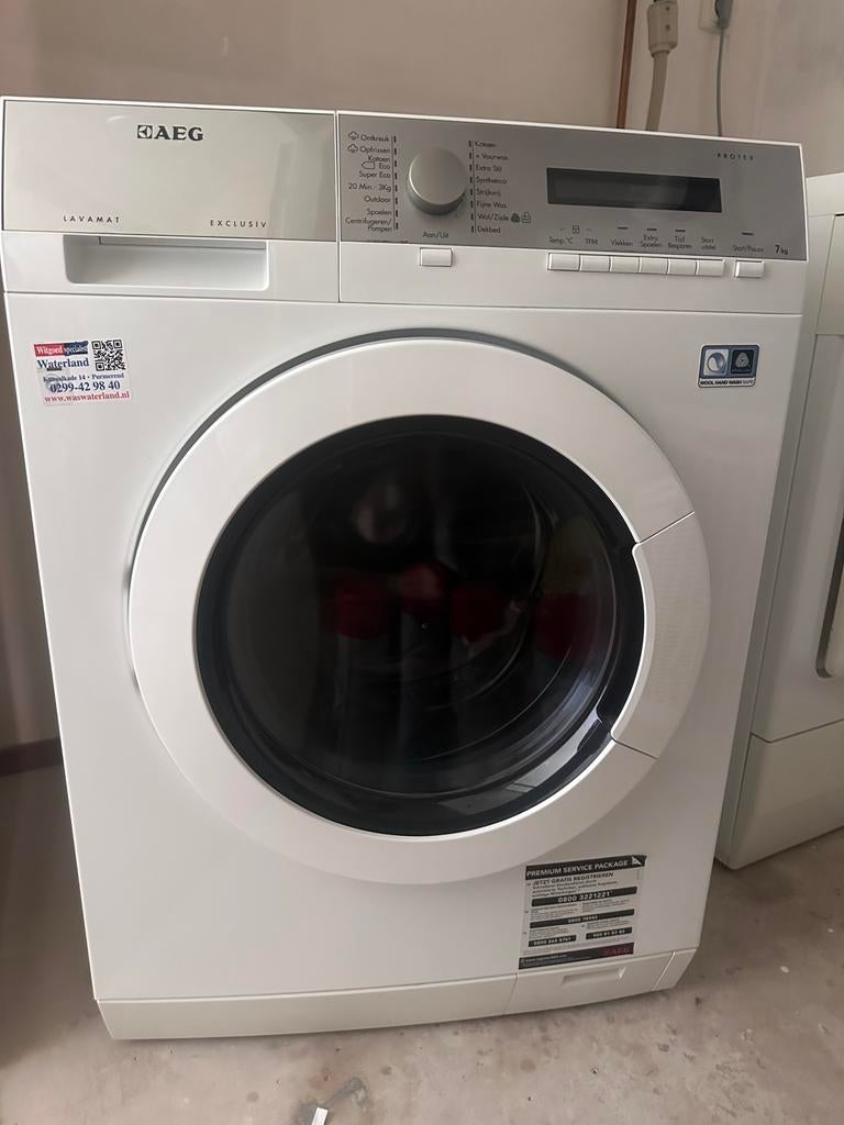 AEG wasmachine moet weg wegens verhuizing, Witgoed en Apparatuur, Ophalen, 6 tot 8 kg, Gebruikt, Overige typen