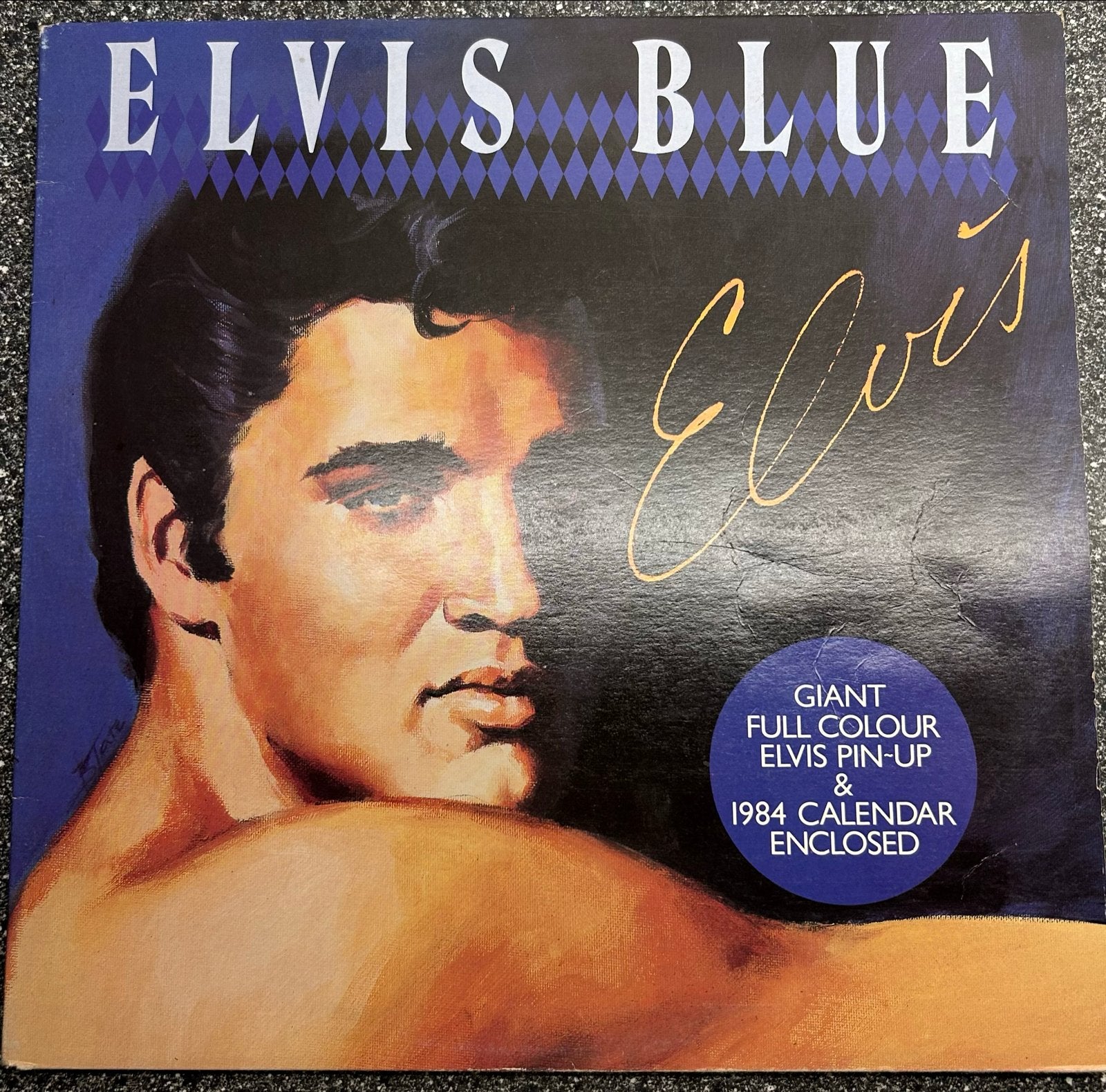 Elvis Blue - Elvis Presley LP (Blauw Vinyl), LP, Pop, Colored vinyl, Ophalen of Verzenden