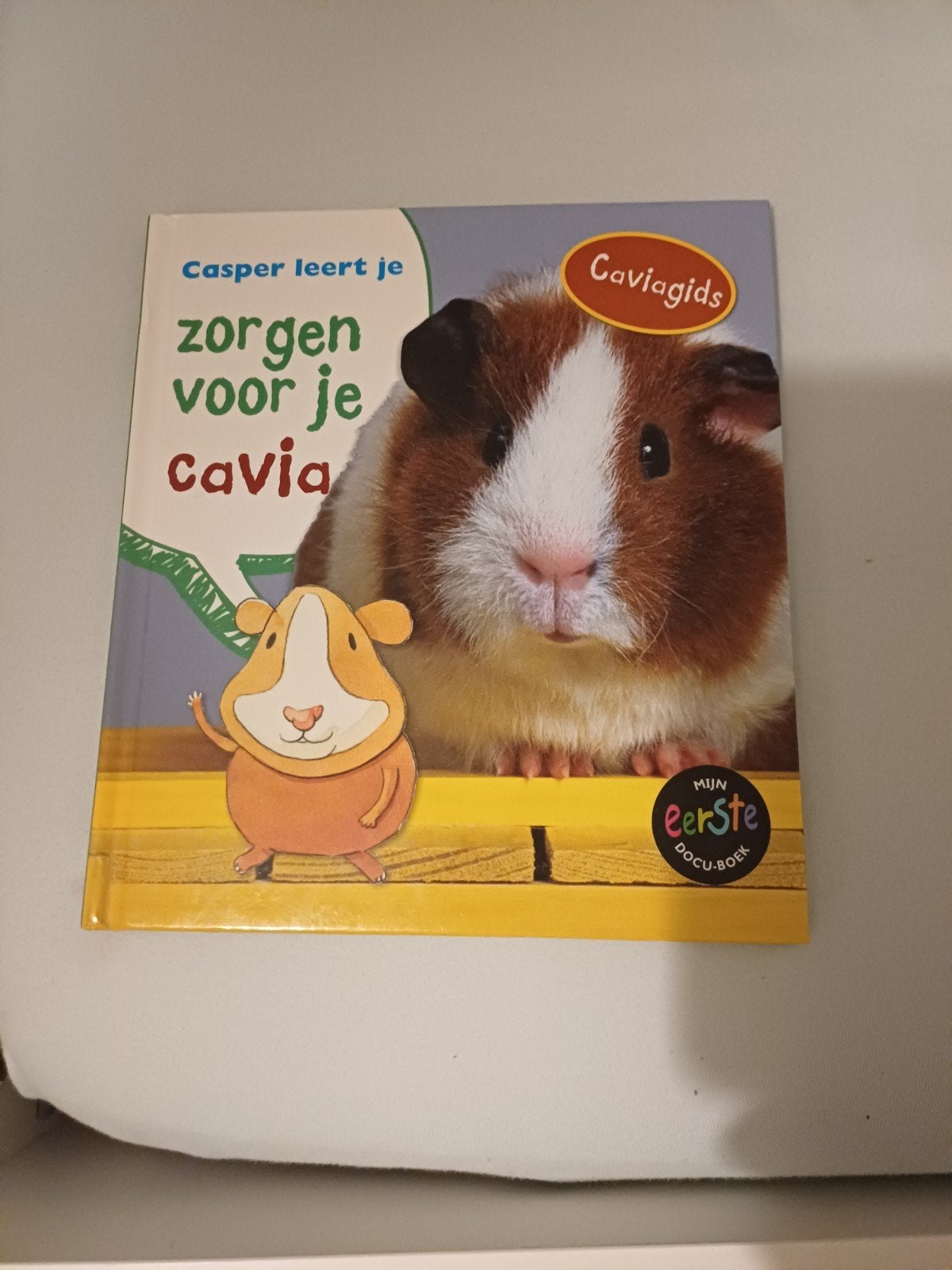 Isabel Thomas - Casper leert je zorgen voor je cavia, Non-fictie, Isabel Thomas, Ophalen of Verzenden, Zo goed als nieuw
