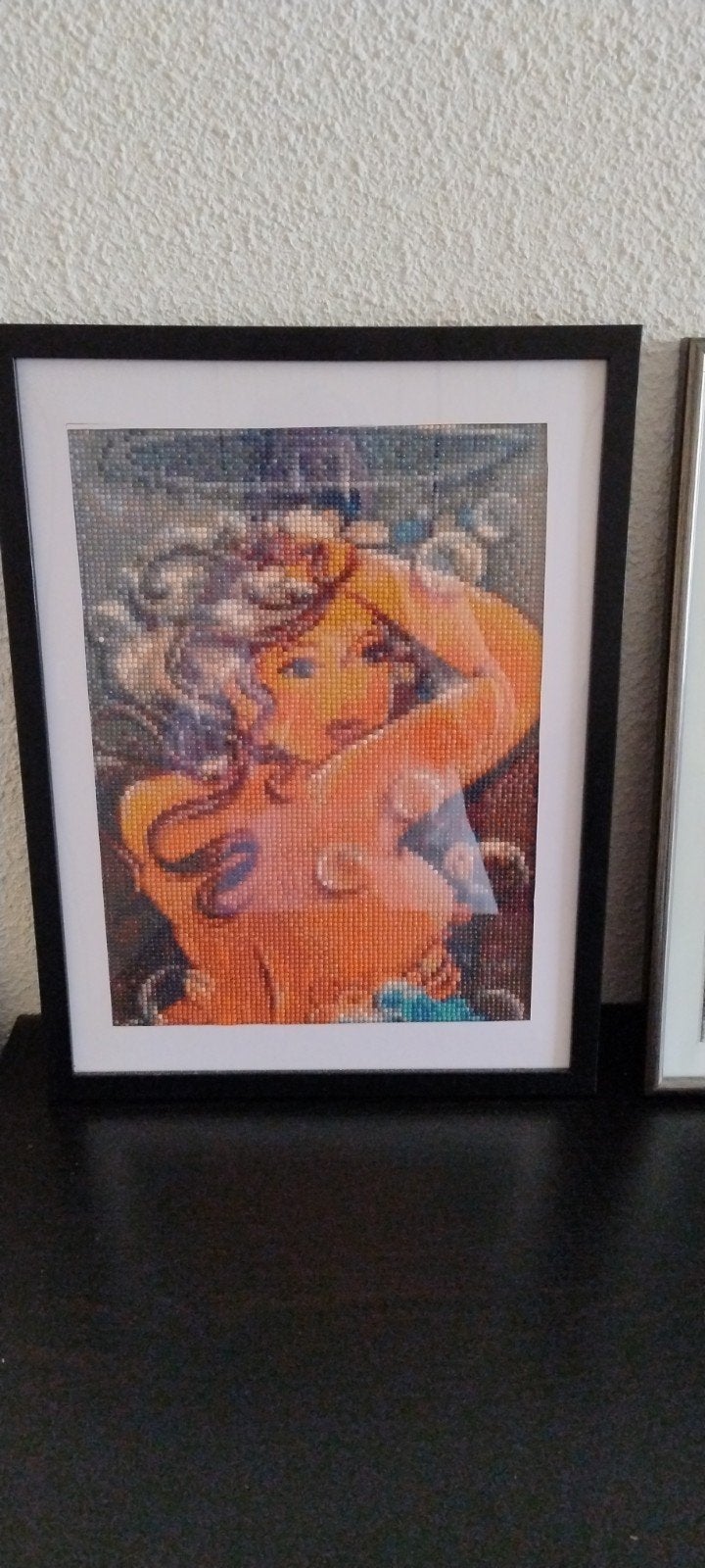 Diamond Painting Zeemeermin in Lijst, Ophalen, Figuren, Ingelijst, Overige materialen
