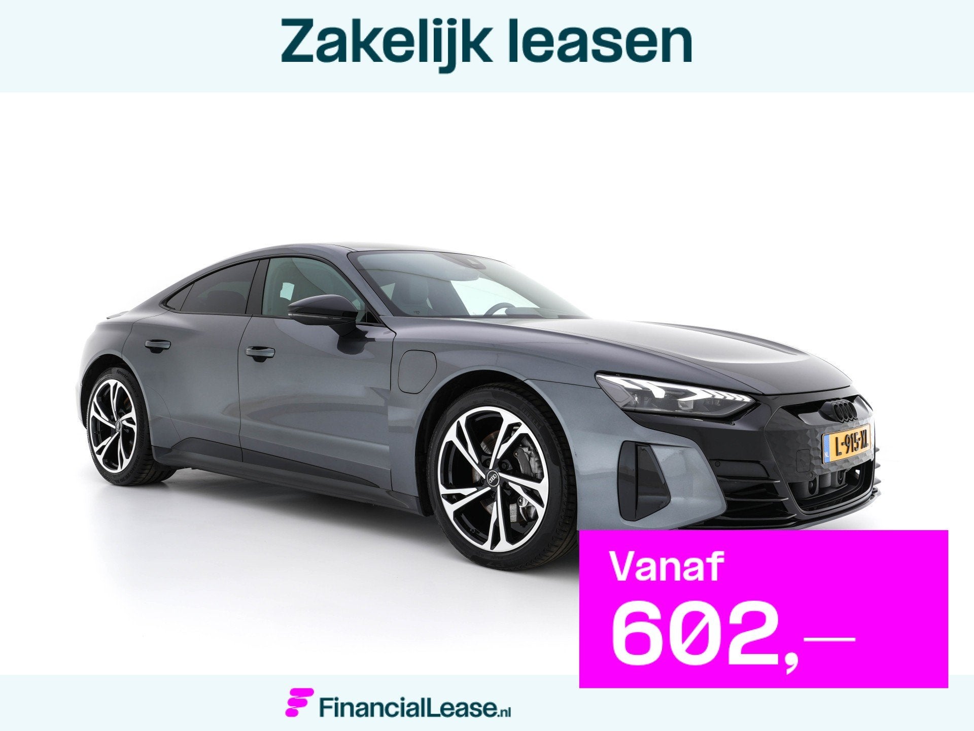Audi e-tron GT 93 kWh Quattro (3-Fase-11 kW) {SOH-93%} (INCL, Automaat, 479 km, Zwart, 93 kWh