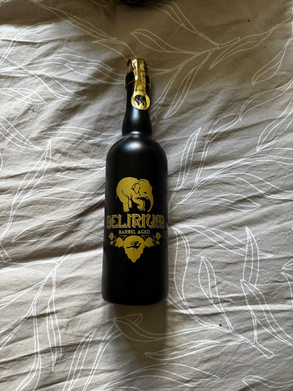 Delirium Barrel Aged Blond 2021 Bierfles, Verzamelen, Biermerken, Ophalen of Verzenden, Nieuw, Overige typen