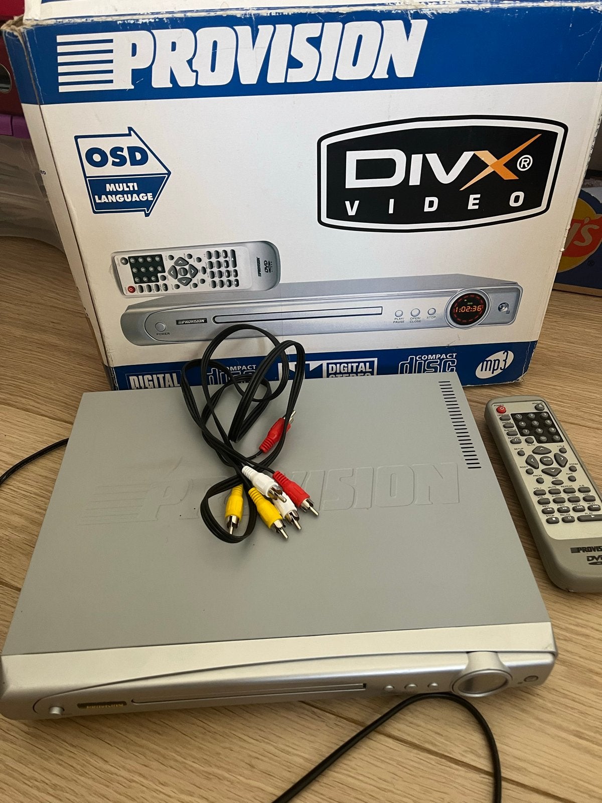 Provision DVD speler - Weinig gebruikt, Ophalen of Verzenden, Zo goed als nieuw, Dvd-speler, Overige merken