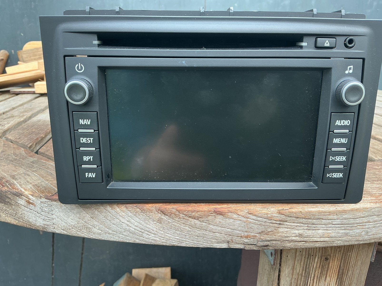 Saab naviagtie Dephi Grundig gereviseerd, Auto diversen, Autoradio's, Ophalen of Verzenden, Gebruikt