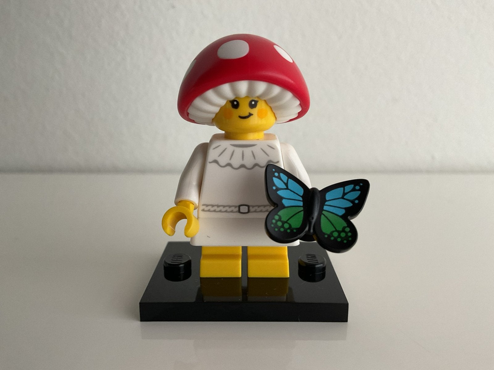 LEGO CMF - minifiguur - col25-6 - Mushroom Sprite, Lego, Compleet, Ophalen of Verzenden, Zo goed als nieuw