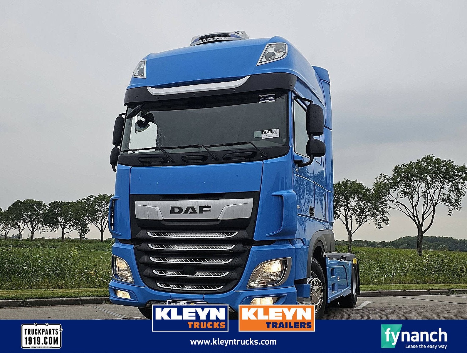 DAF XF 480, Automaat, Euro 6, Blauw, Bedrijf